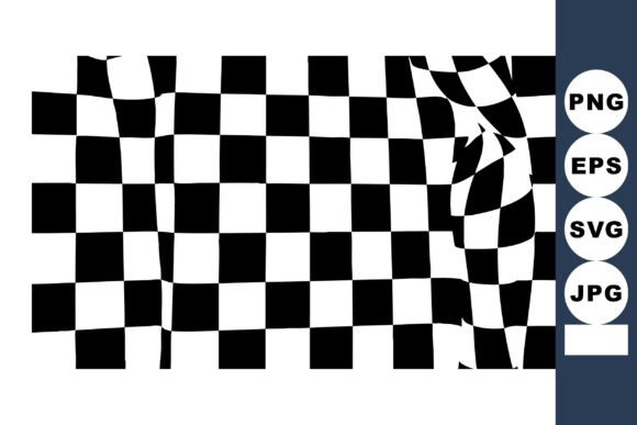 Black and White Checkered Flag Waving Wi: More Than a Symbol