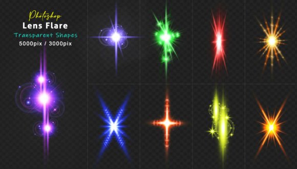 Colorful Lens Flare Light Collection: A Guide to Luminous Design