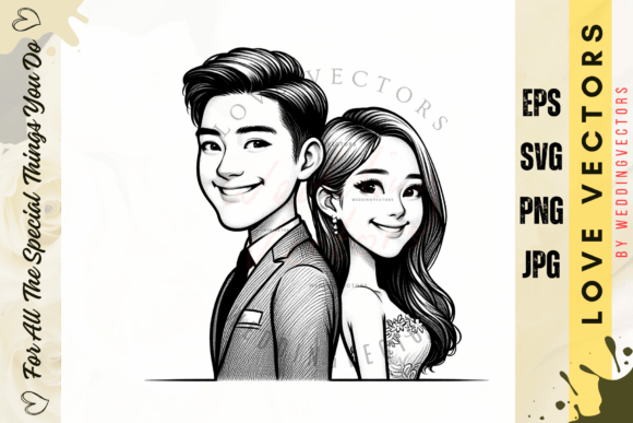 Weddingvectors - 1100233: A Visual Journey of Companionship